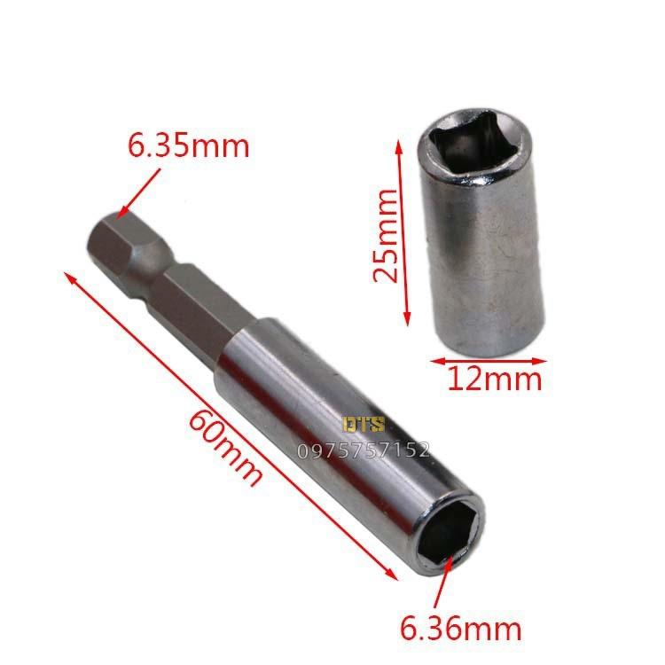 Bộ 98 chi tiết mũi vặn tua vít đa năng chuôi lục giác 6.35mm cho máy khoan điện cầm tay, máy khoan pin thép CR-V cao cấp