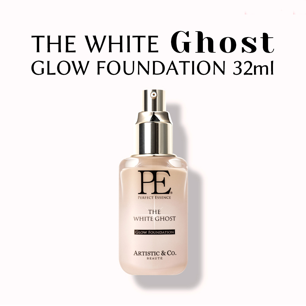 Kem nền dưỡng da Artistic&amp;Co PE THE WHITE GHOST GLOW FOUNDATION 32ｍl - lên tone da tự nhiên, dưỡng ẫm với tinh chất dầu xoài, chống oxi hoá và tái tạo da