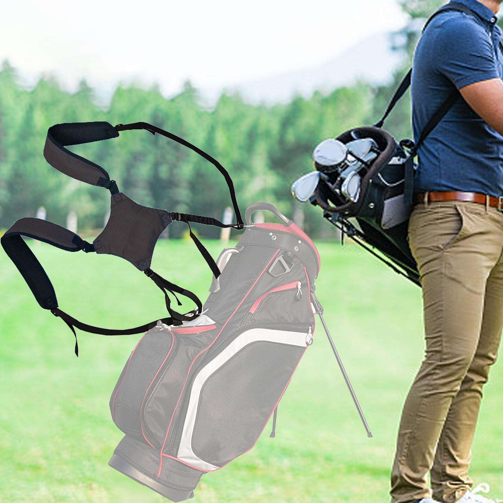 Golf Bag Shoulder Strap, Replacement Strap, Lightweight Carrying Bags Straps, Backpack Shoulder Strap, Padded Carry Straps, 600D Oxford Cloth