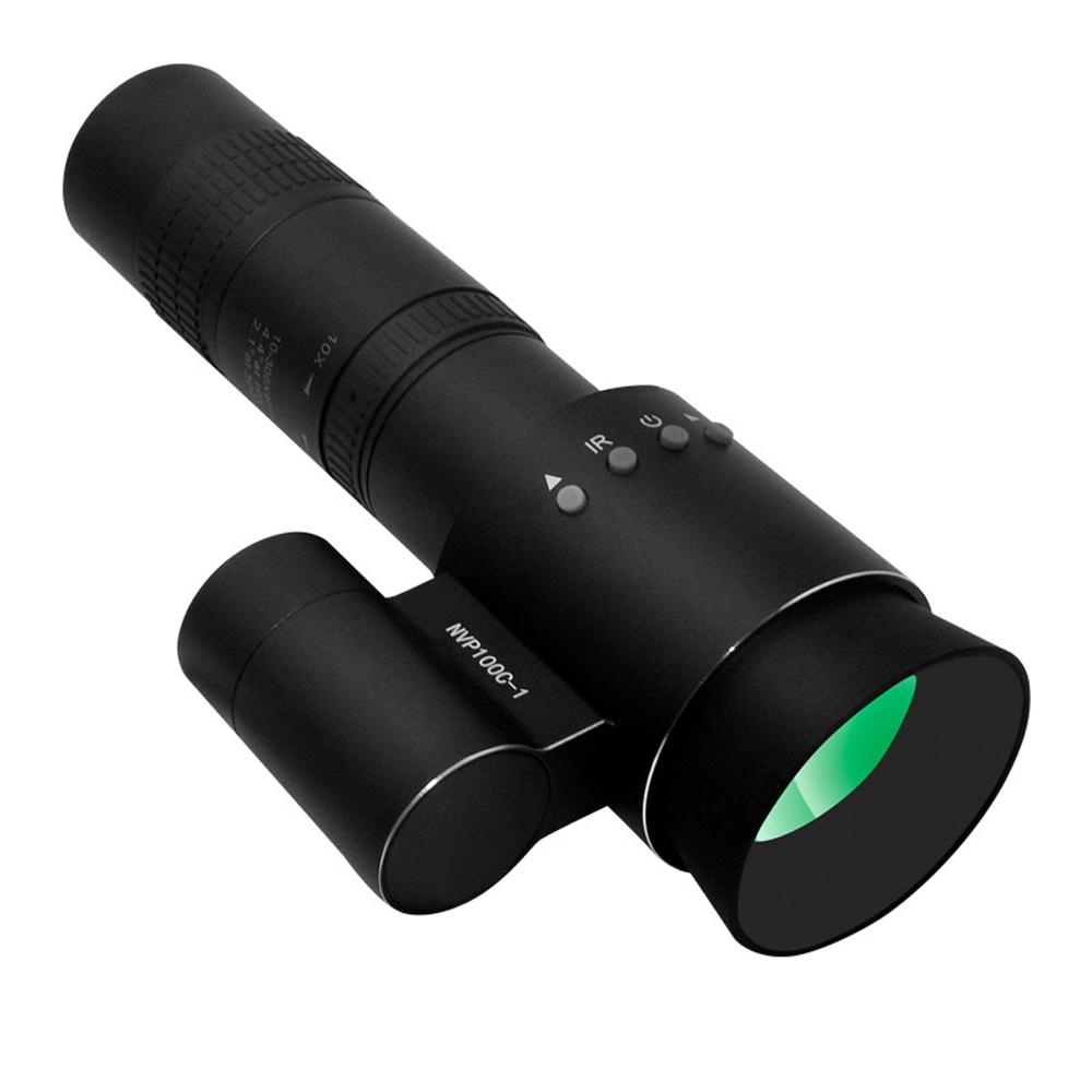 Portable Monocular Crossing Cursor Night-Visions Sight Device Day Night Use 1.54inch Display 350M Effective Viewing Distance Photo Taking Video Recording Infrared Digital Vedio Camera