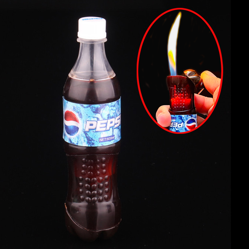 Hột quẹt bật lửa hình chai nước ngọt Pepsi mini - xài gas