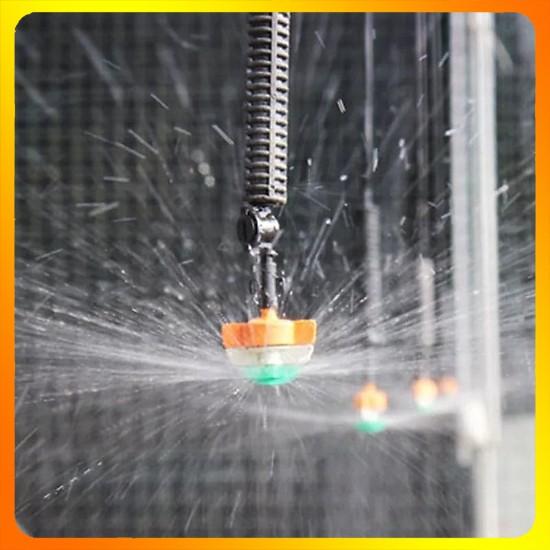 Béc Phun Sương Tưới Cây 3 Tầng Bộ Đầy Đủ Tưới Lan, Giàn Treo, Nhà Kính
