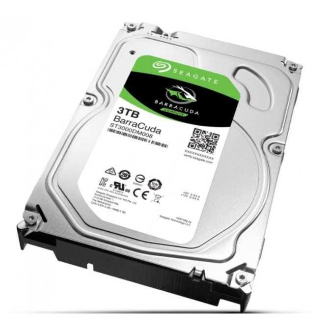 Ổ cứng HDD 3.5&quot; SEAGATE BarraCuda -Skyhawk 3TB SATA 7200RPM- Chính Hãng - Bảo Hành 24 Tháng 1 đổi 1- Refurbished