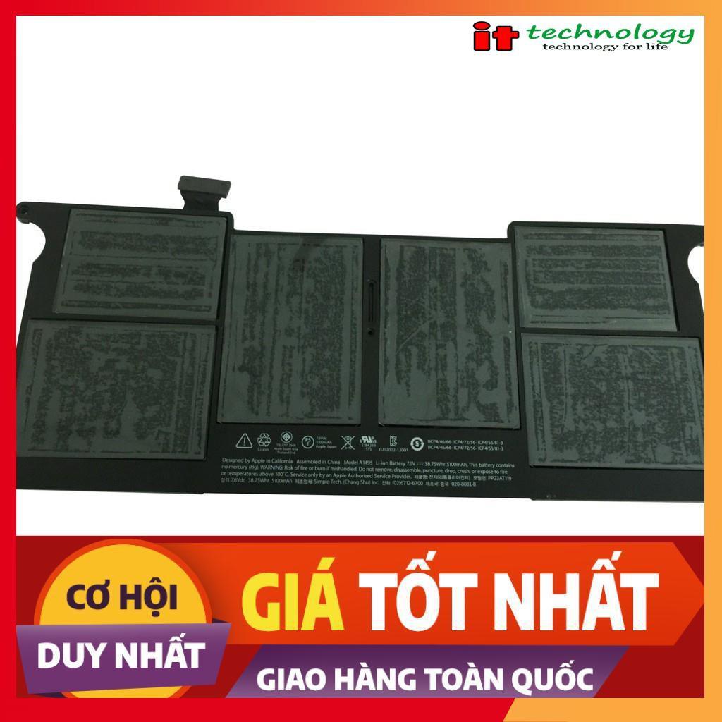 Pin cho Laptop MACBOOK A1406 - 6 CELL - Air 11" A1406 A1465 A1495 A1370