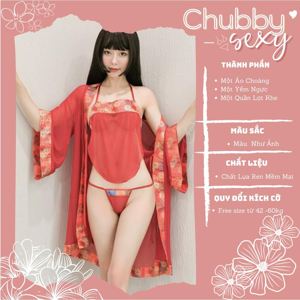Cosplay Võ Tắc Thiên Trung Hoa Cực Gợi Tình Siêu Sexy Quyến Rũ - Set Đồ Lót Nữ Chất Liệu Ren-CPL23 - Chubby.Sexy