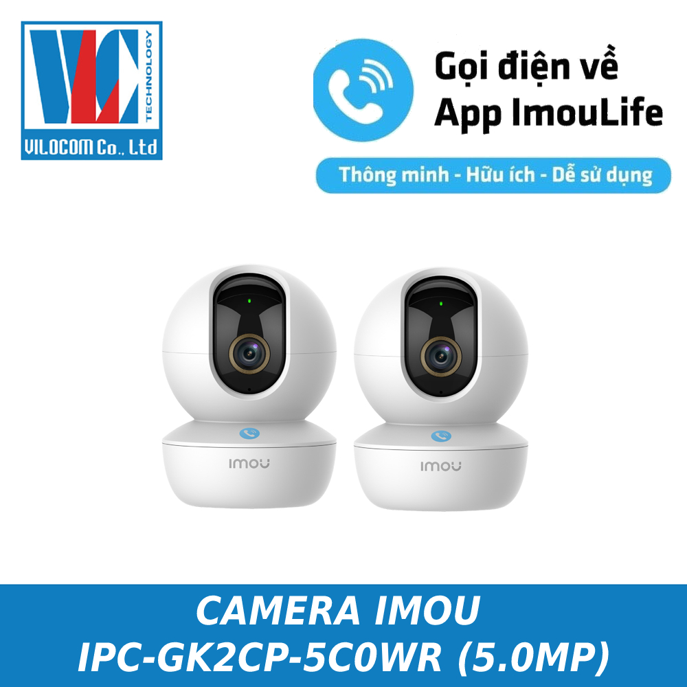 Camera Wifi Imou IPC-GK2CP-5C0WR (5.0MP)Ấn gọi trực tiếp đàm thoại 2 chiều - Hàng chính hãng