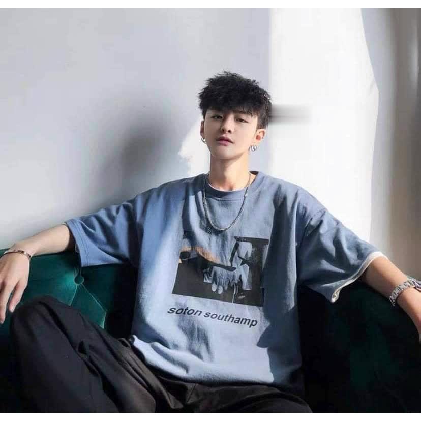 Áo thun nam nữ unisex freesize phong cách Hàn Quốc