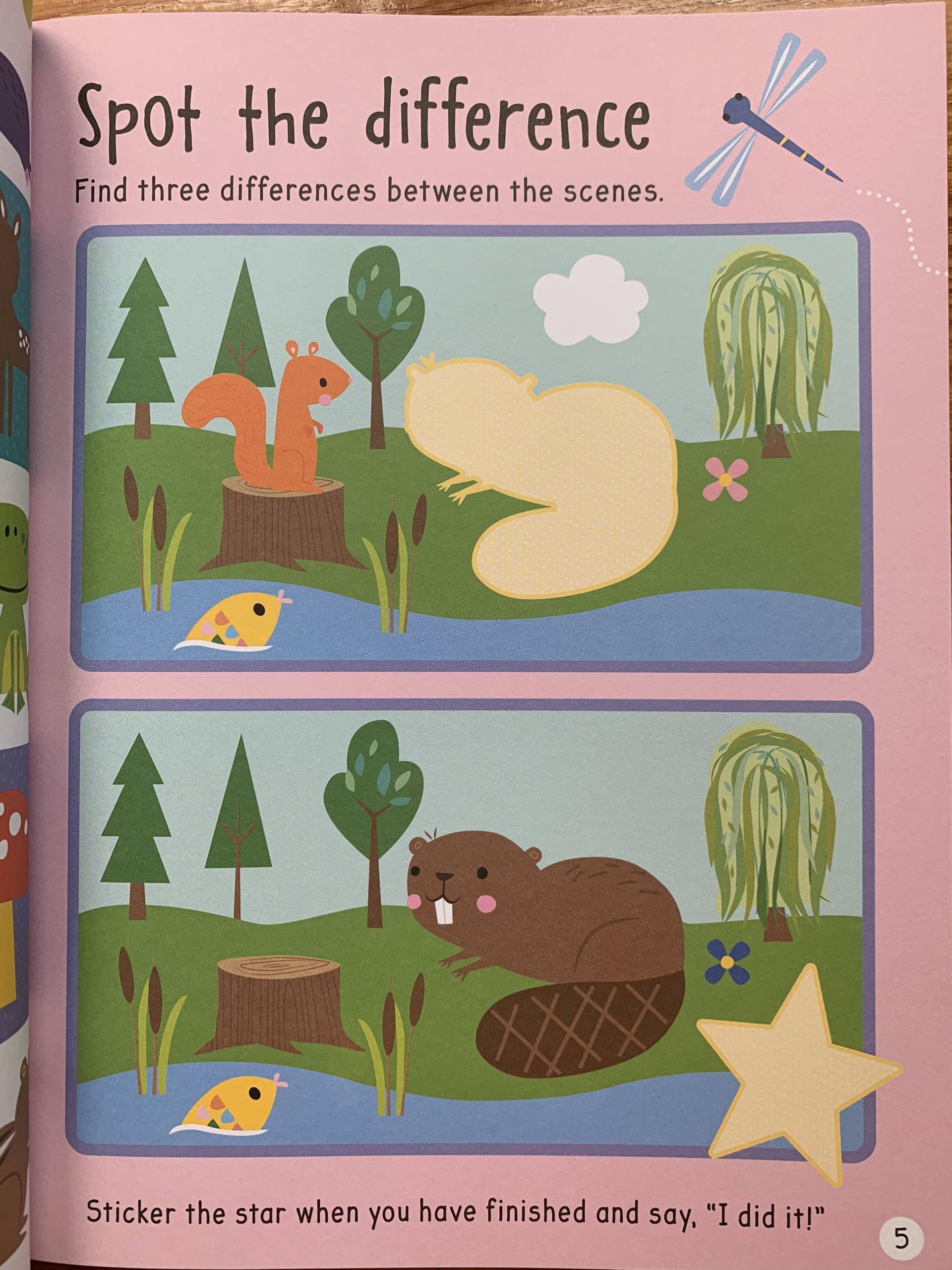 Sách tương tác sticker – Động vật trong rừng - Woodland Animals (Sticker activity book)