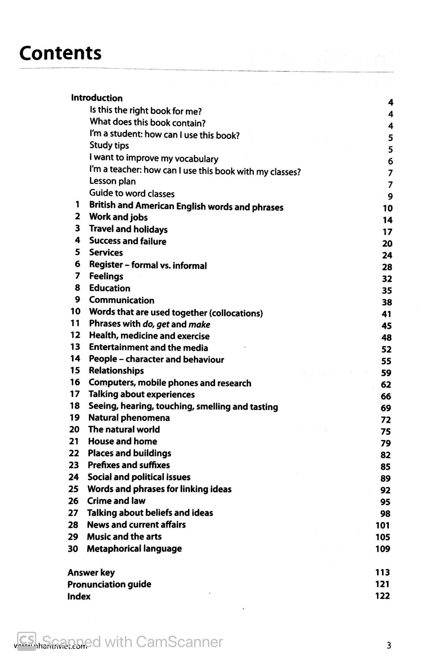 Sách Collins Work On Your Vocabulary - Advanced C1