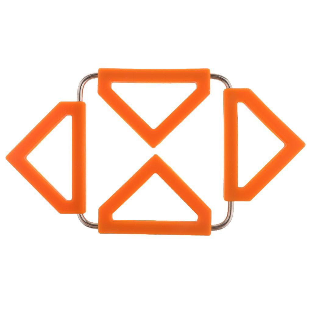 Expandable Steel Hot Pan Pot Holder Stand Trivet Table Mat Pad Home Kitchen