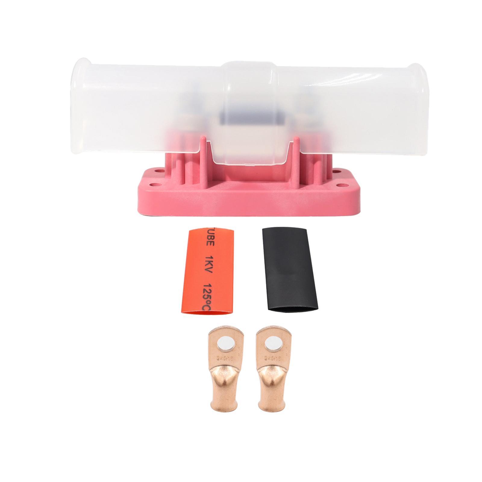 Fuse Holder, Anl Fuse Holder, 500A Electrical Protection Easily Install Car Audio Modification Fuse Box Accessories for Automotive Truck