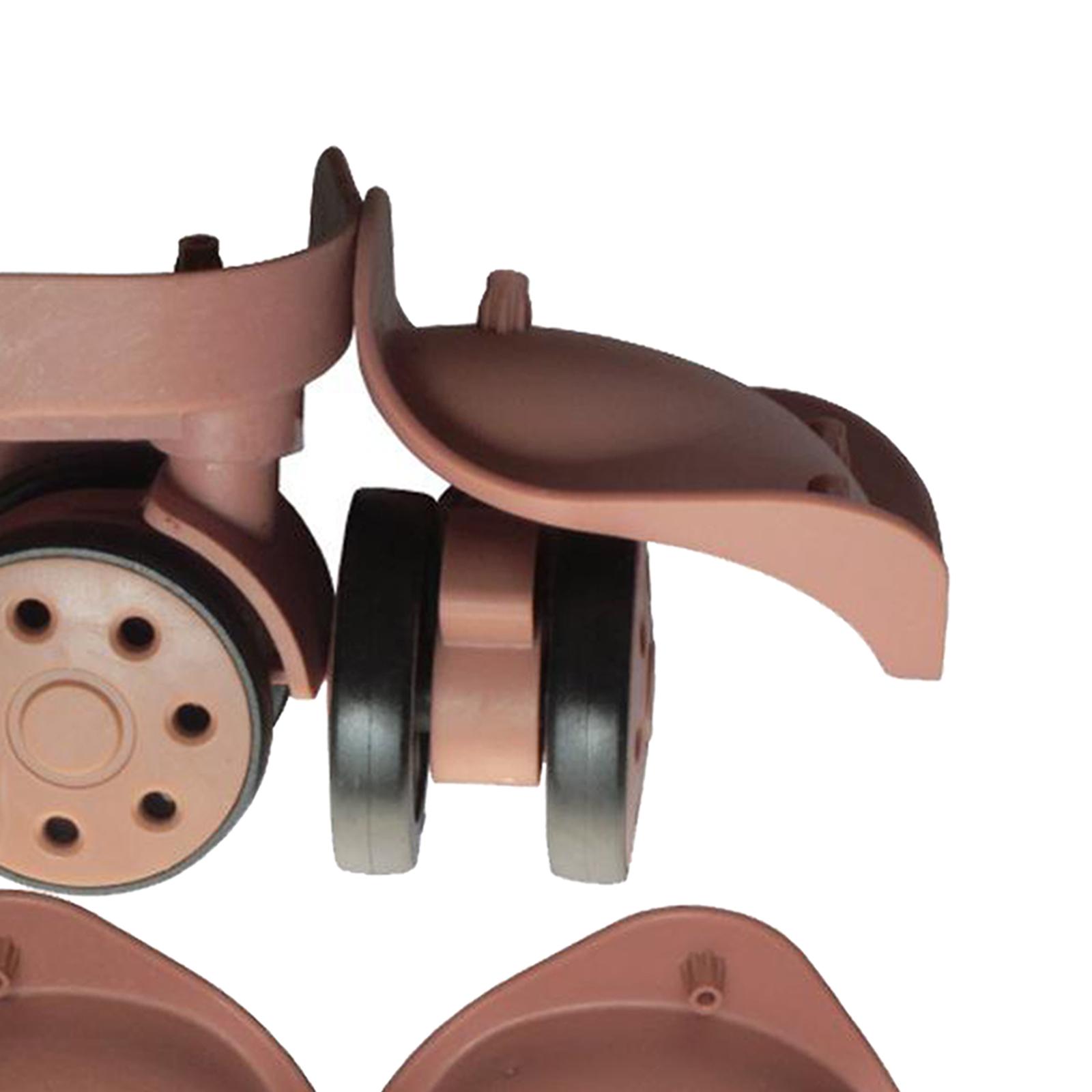 Luggage Suitcase 360  Wheels Swivel Casters-Large Size Black