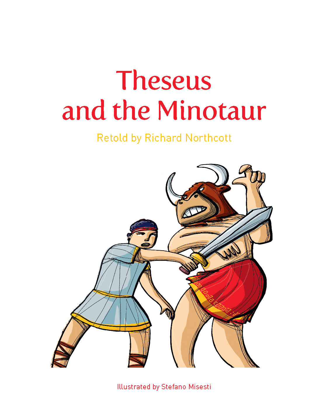 Sách - Dtpbooks - Helbling Young Reader - Theseus and the Minotaur