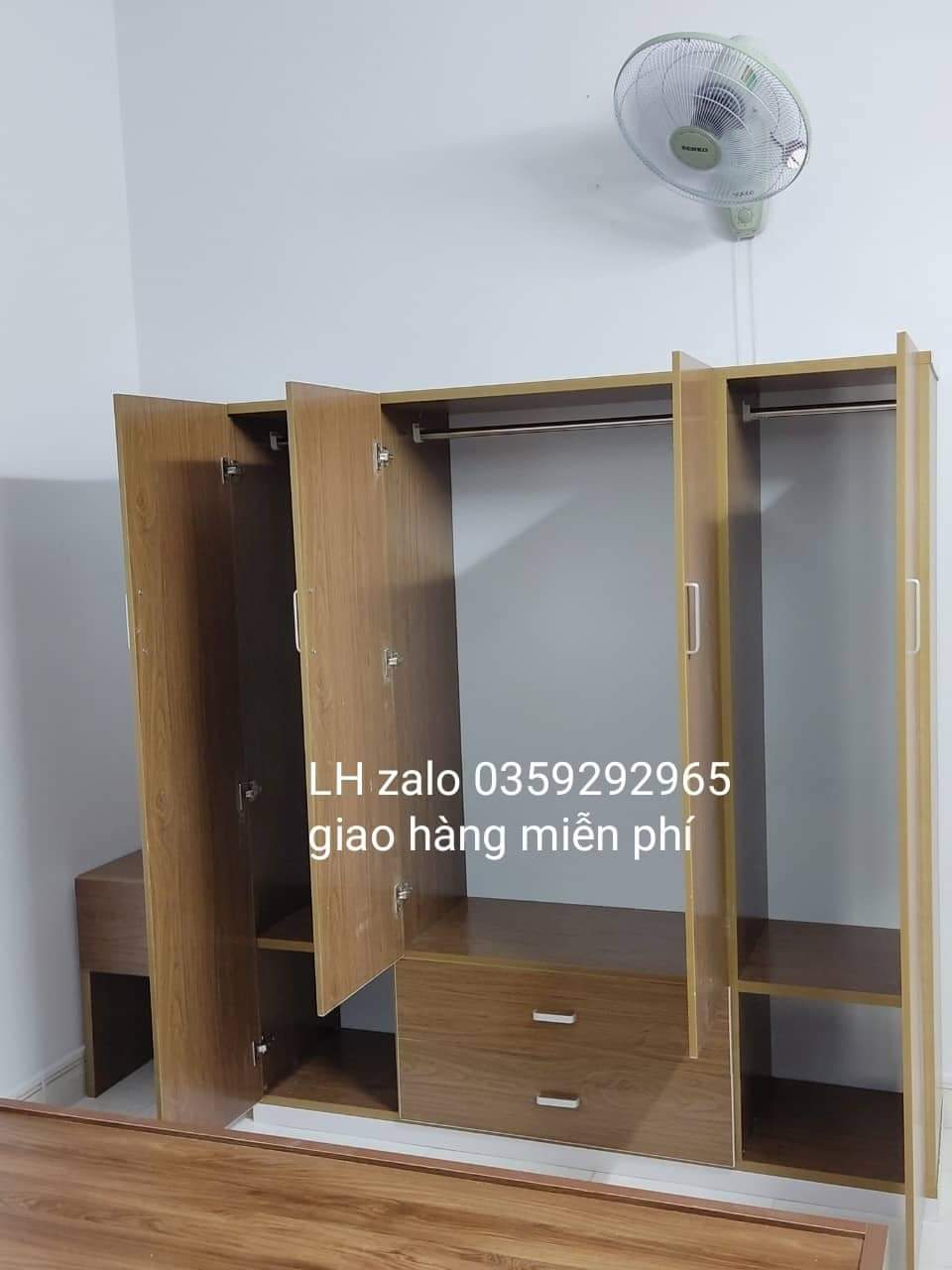 Tủ nhựa đài Loan 4 cánh
