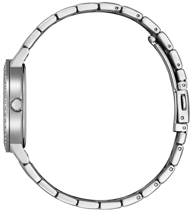 Đồng Hồ Nữ Citizen Pin-Quartz Đính Đá Swarovski Dây Thép Không Gỉ EL3100-55W - Mặt Hồng (31mm)