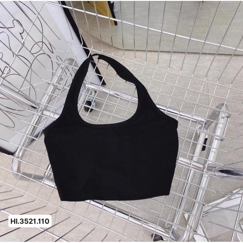 Áo croptop cổ yếm ba màu - Áo bra cổ chui siêu xinh