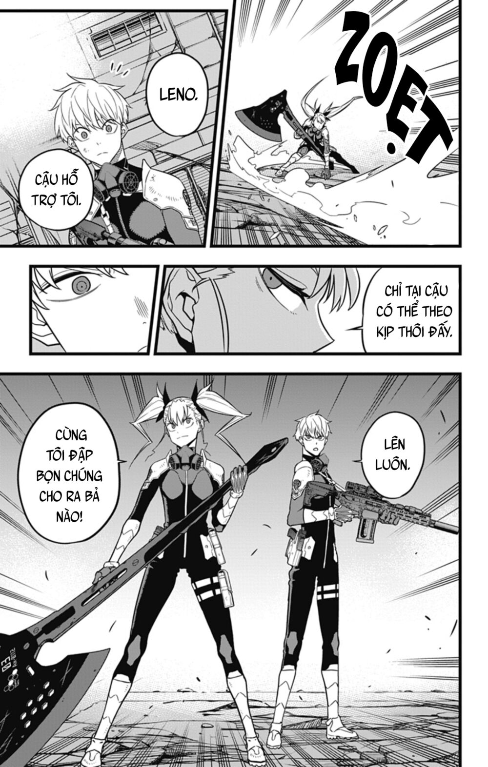 hôm nay - tôi hóa kaiju chapter 26 13