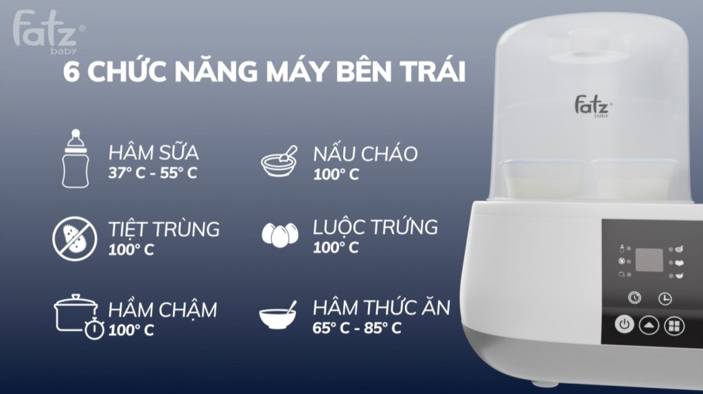 Máy tiệt trùng và hâm nước pha sữa Multimax 1