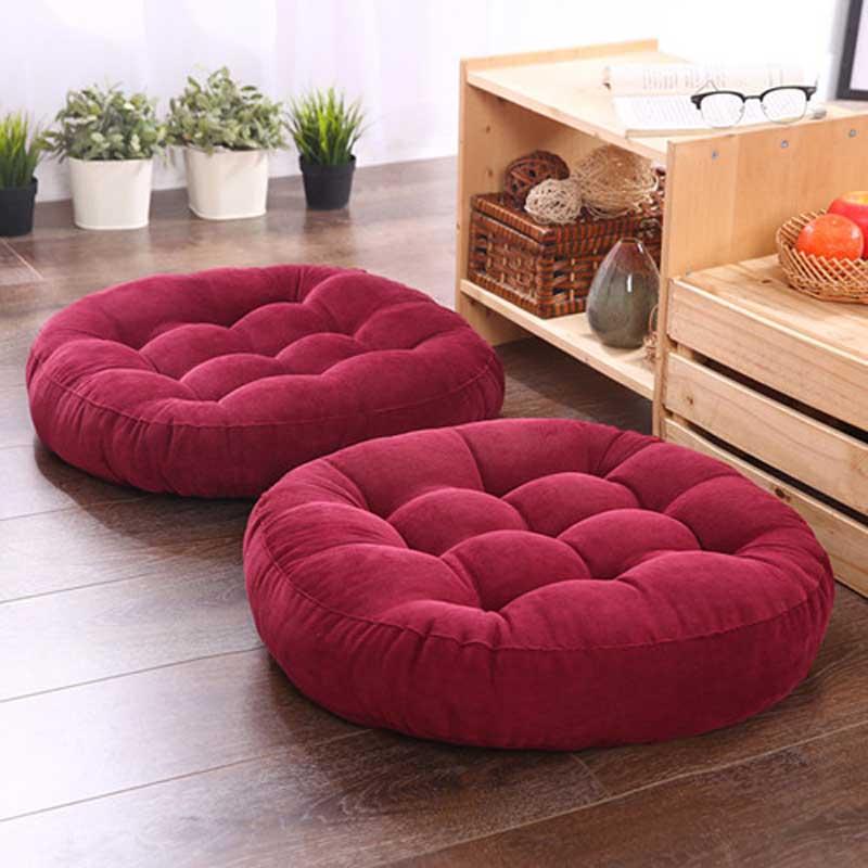 1 Cái Làm Dày Vòng Futon Hassock Miếng Tất Nam Nệm Pouf Chăn Ga Gối Ngồi, Gối Trang Trí