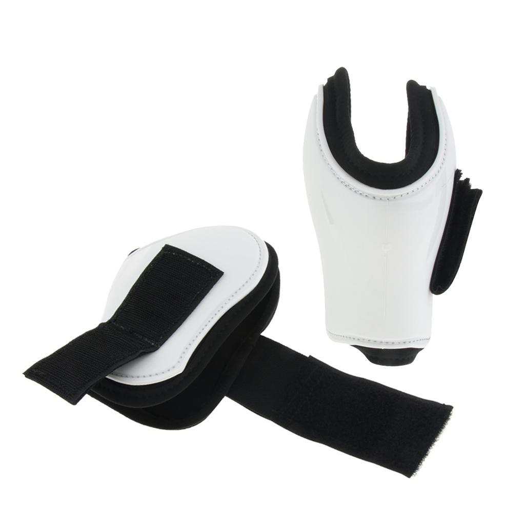 1 Pairs Horse Leg Boots Hind Leg Fetlock Boots Protection Equestrian