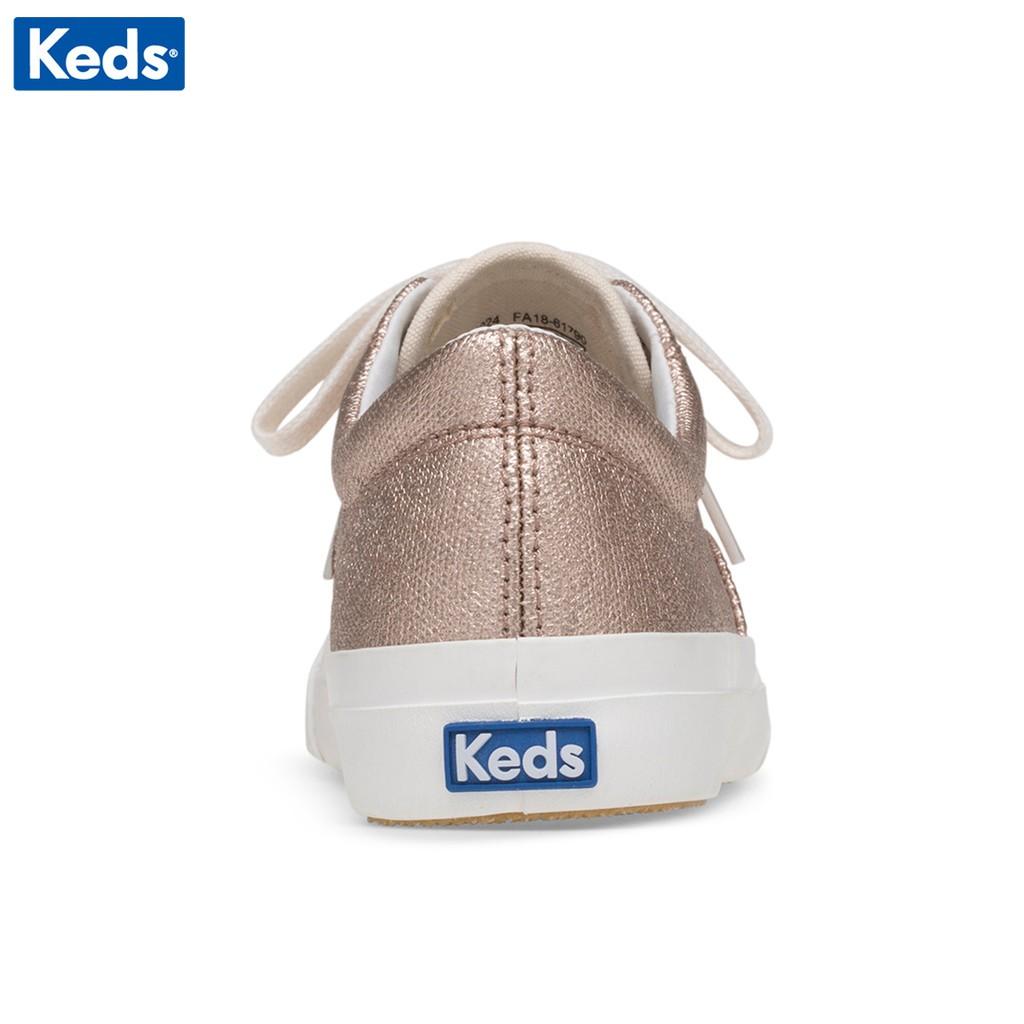 Giày Keds Nữ - Anchor Matte Brushed Canvas Rose Gold - KD059024