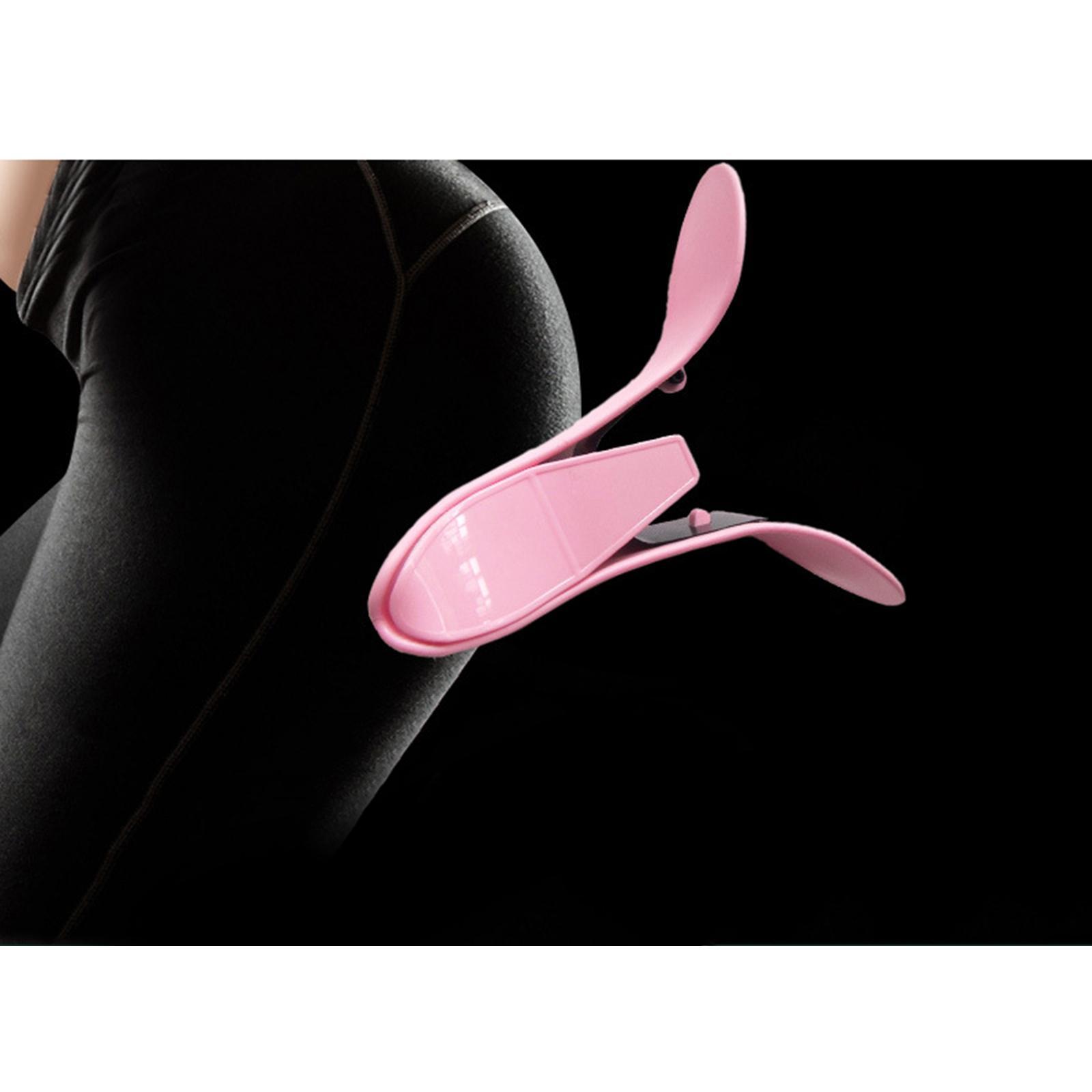 Clip Hip Trainer  Thigh Buttock Exerciser Fitness Pink