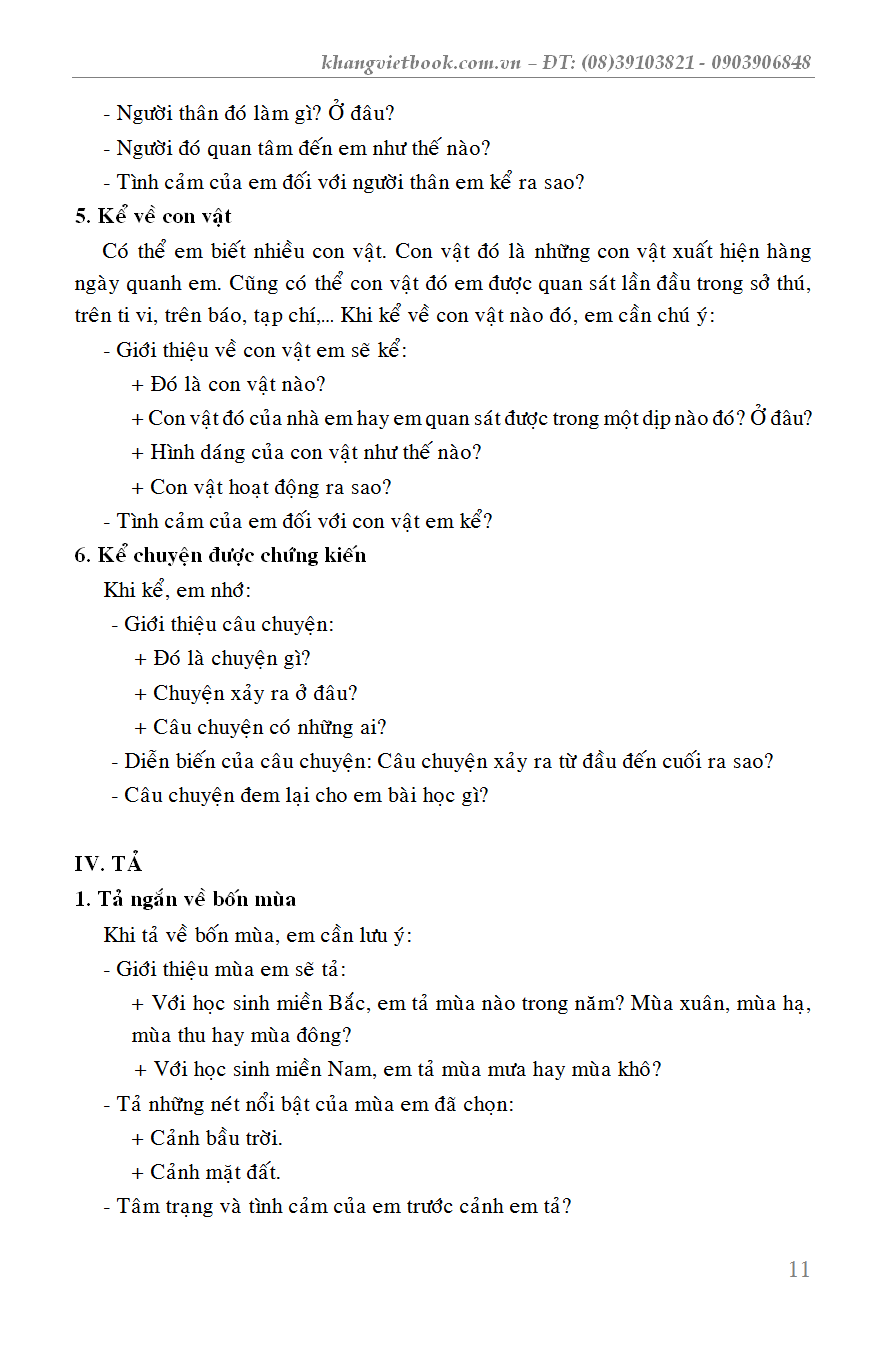 125 Bài & Đoạn Văn Hay 2