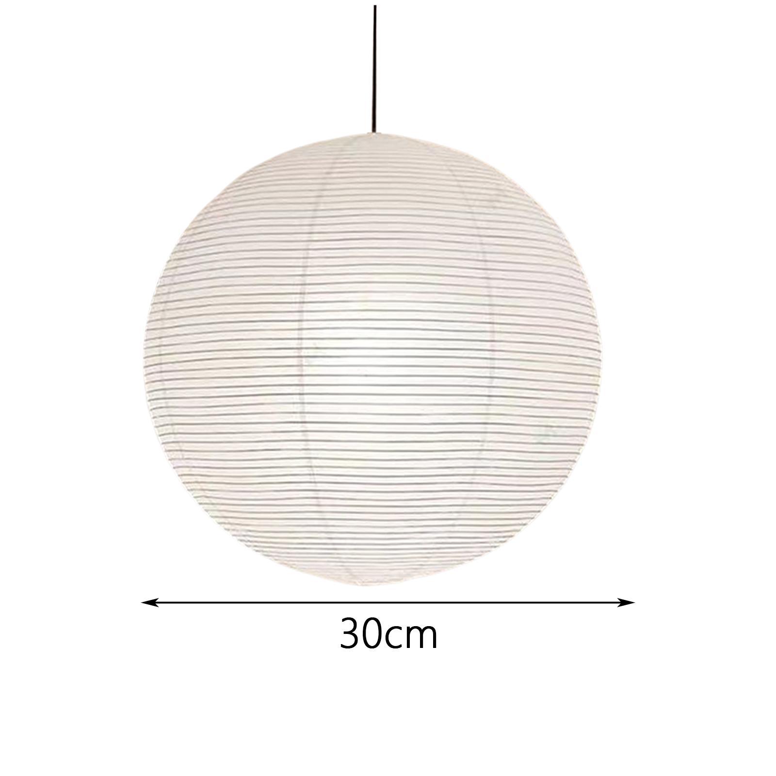Round Paper Lampshade Ball Lanterns Lamps for Kitchen Restaurant Decoration