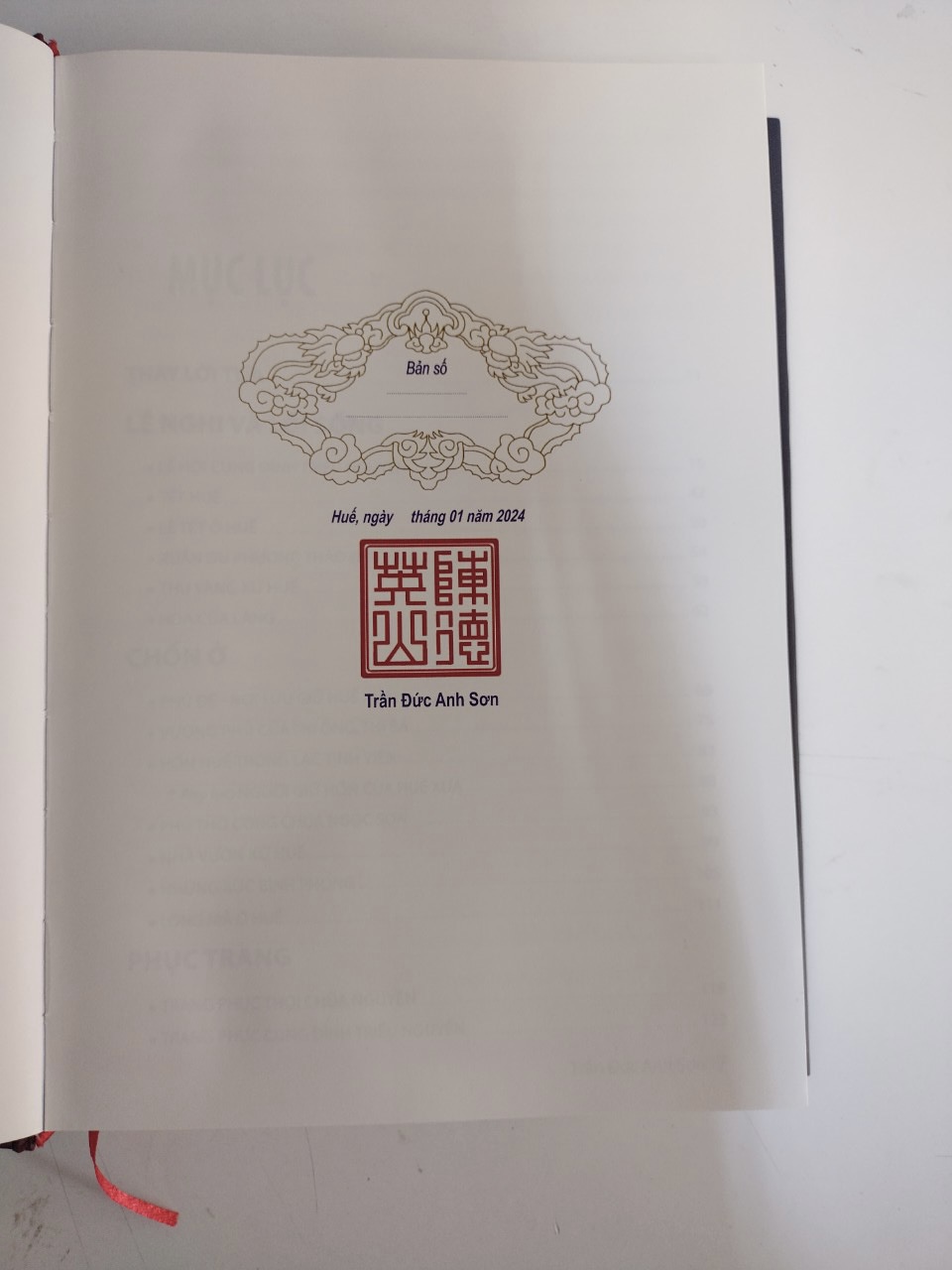 Kiểu Huế-Ấn bản đặc biệt có đánh số