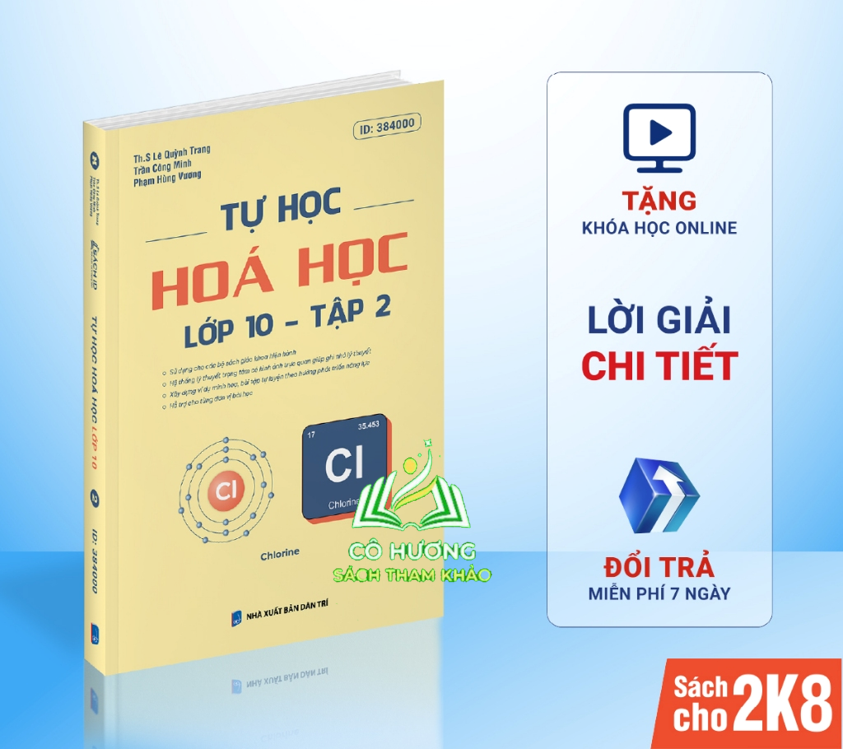 Combo 2 sách tự học hoá học lớp 10 chương trình mới