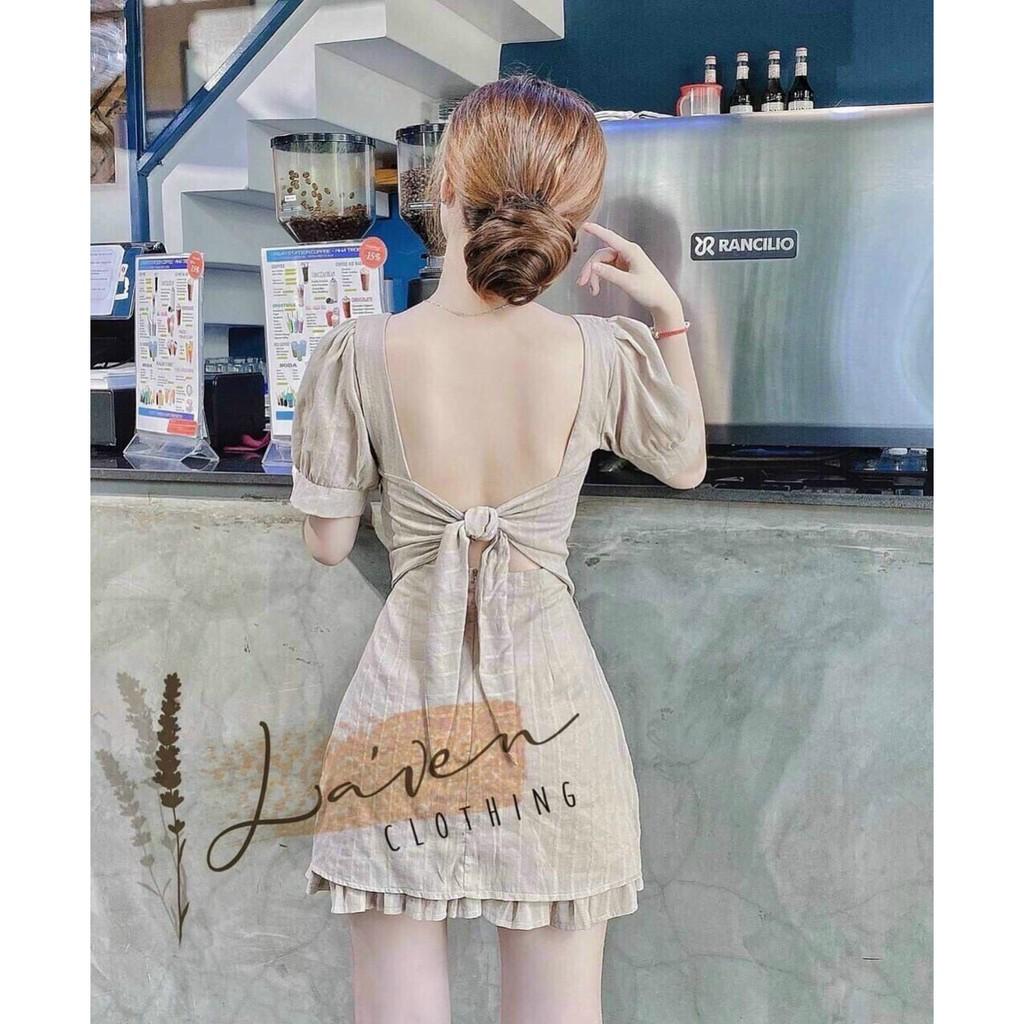 Đầm đũi cột nơ nữ cực xinh