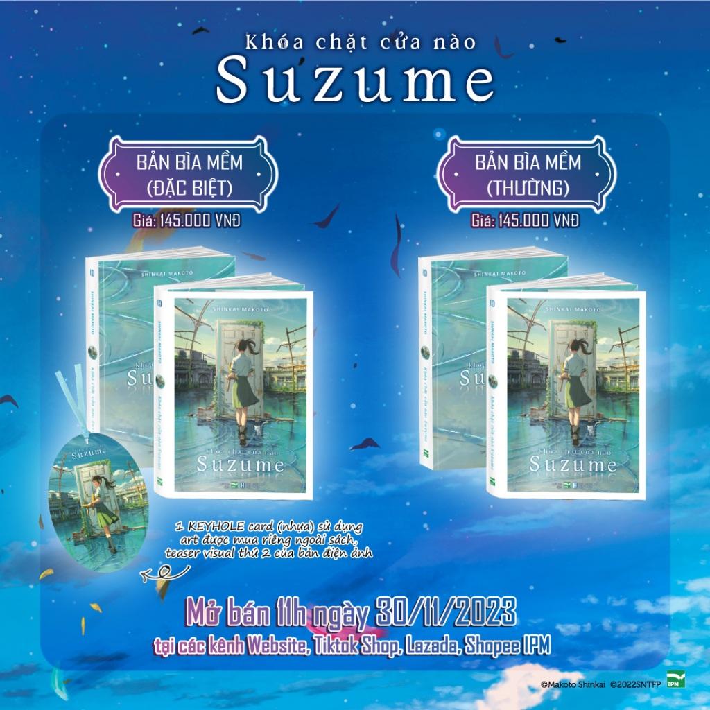 Sách Khóa chặt cửa nào Suzume - Light Novel - IPM