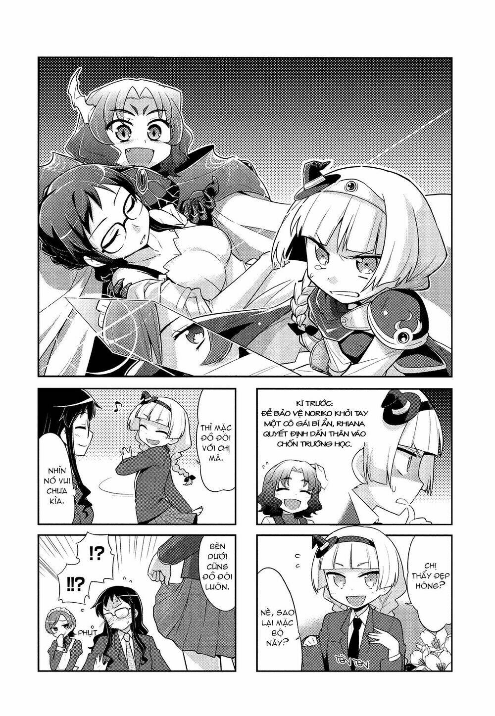 majyo to houki to kurobuchi megane chapter 5 2