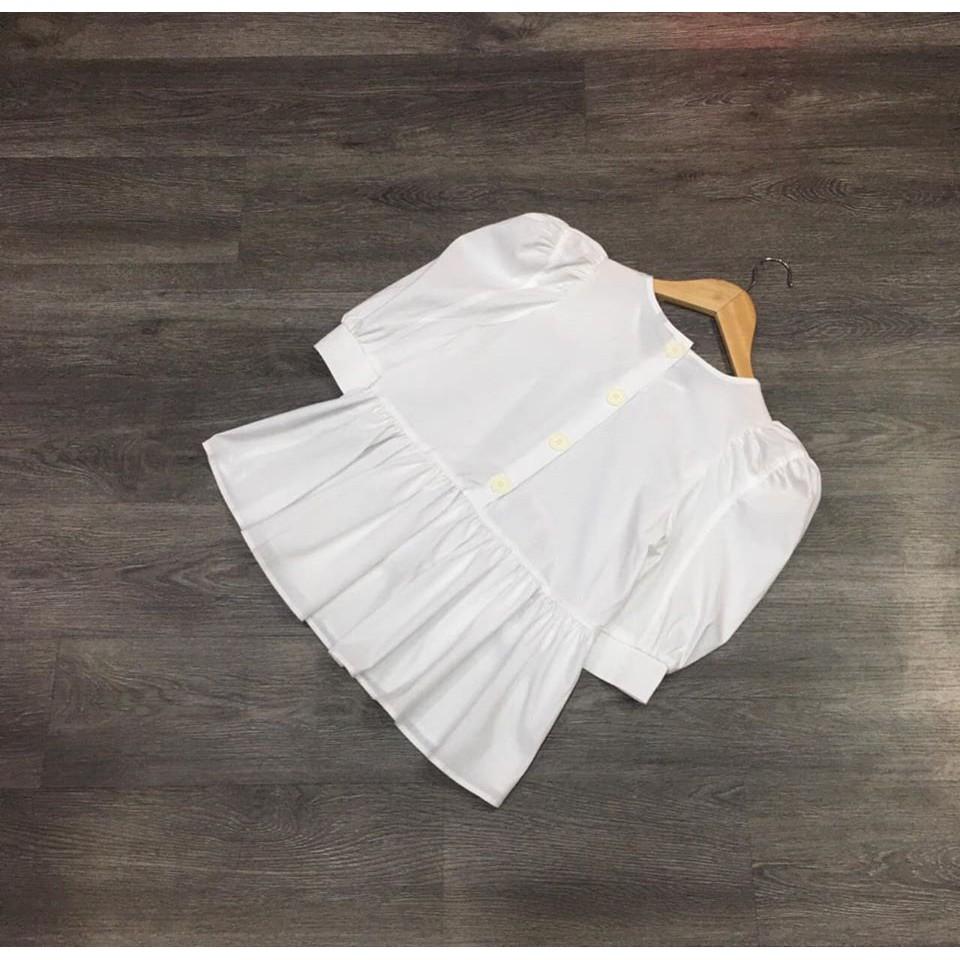 Sơ mi tay bồng dáng babydoll