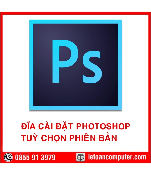 Đĩa Cài Đặt Phần Mềm Photoshop Tuỳ Chọn Phiên Bản