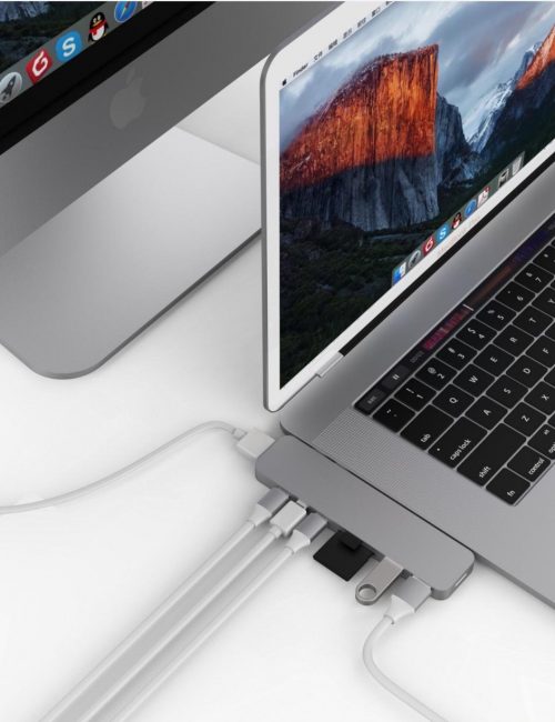 CỔNG CHUYỂN HYPERDRIVE PRO 8-IN-2 HUB FOR USB-C MACBOOK PRO 2016/2017 - Hàng Chính Hãng