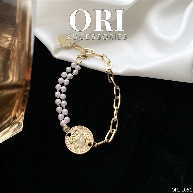 Lắc tay nữ Anselm thời trang cá tính ORI ACCESSORIES L051