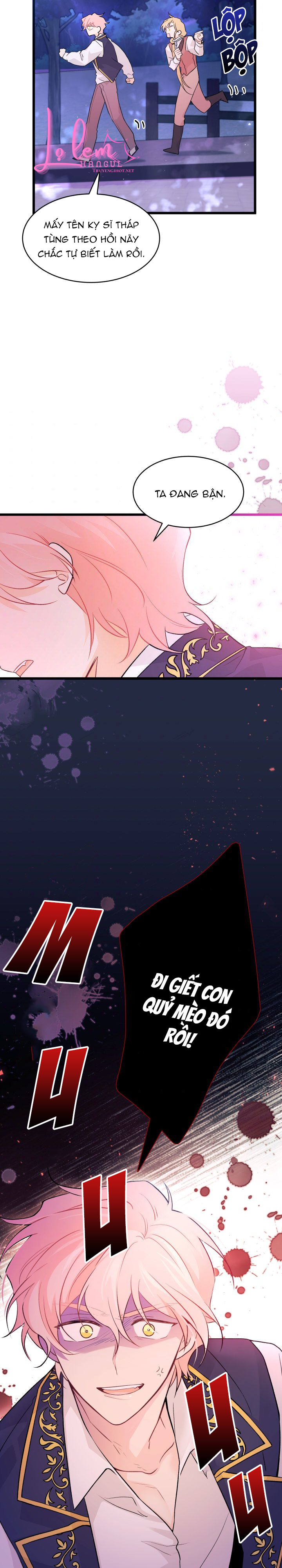 mối liên kết giữa báo đen và bé thỏ chapter 38.2 9