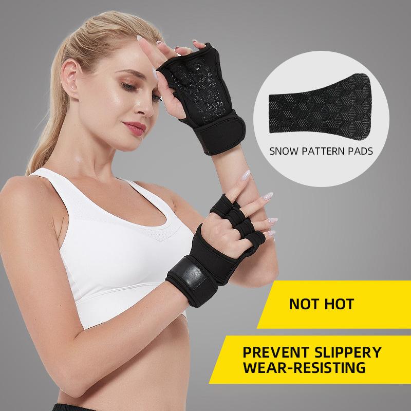Chống Sốc Lót Găng Tay Xe Đạp Ngón Tay Thể Thao Nam Nữ Mùa Hè Xe Đạp Tập Găng Tay Thể Hình MTB Xe Đạp Găng Tay