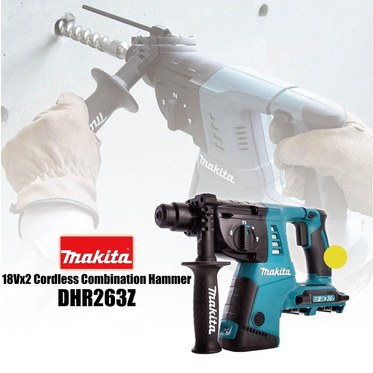 MÁY KHOAN ĐA NĂNG DÙNG PIN 2.5J MAKITA DHR263Z- HÀNG CHÍNH HÃNG