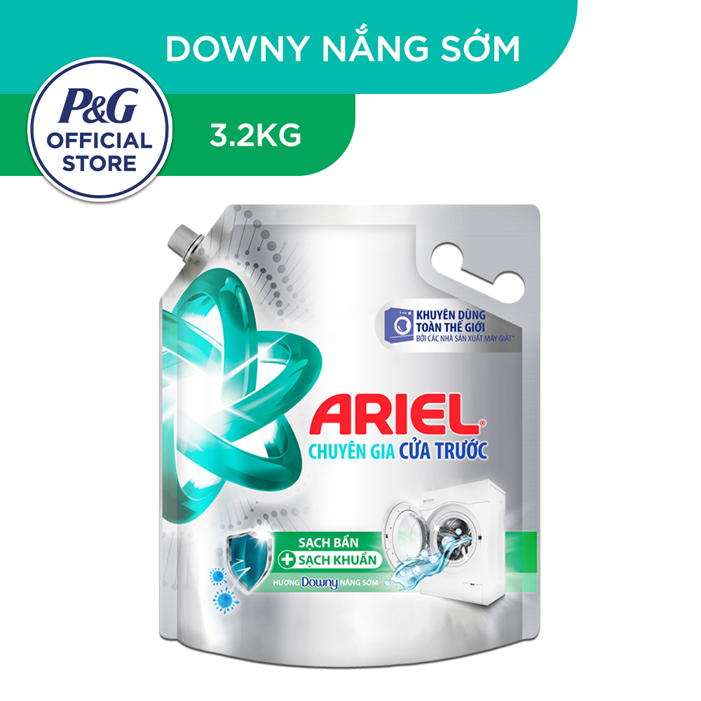 Nước Giặt ARIEL Cửa Trước Túi 3.2Kg/3.05Kg