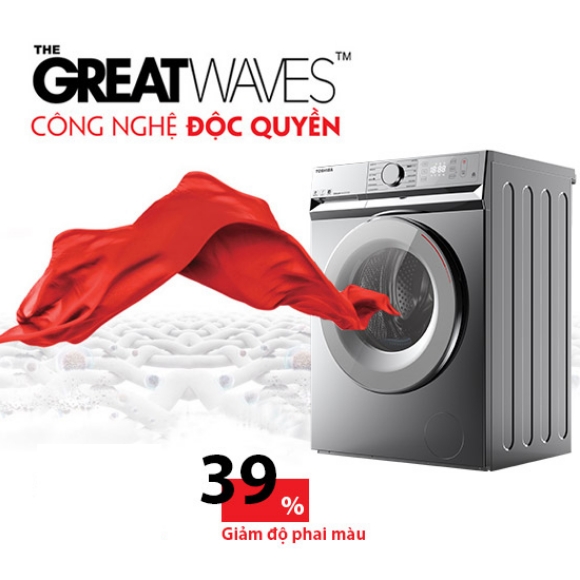 GREATWAVES - Giặt siêu sạch, không phai màu