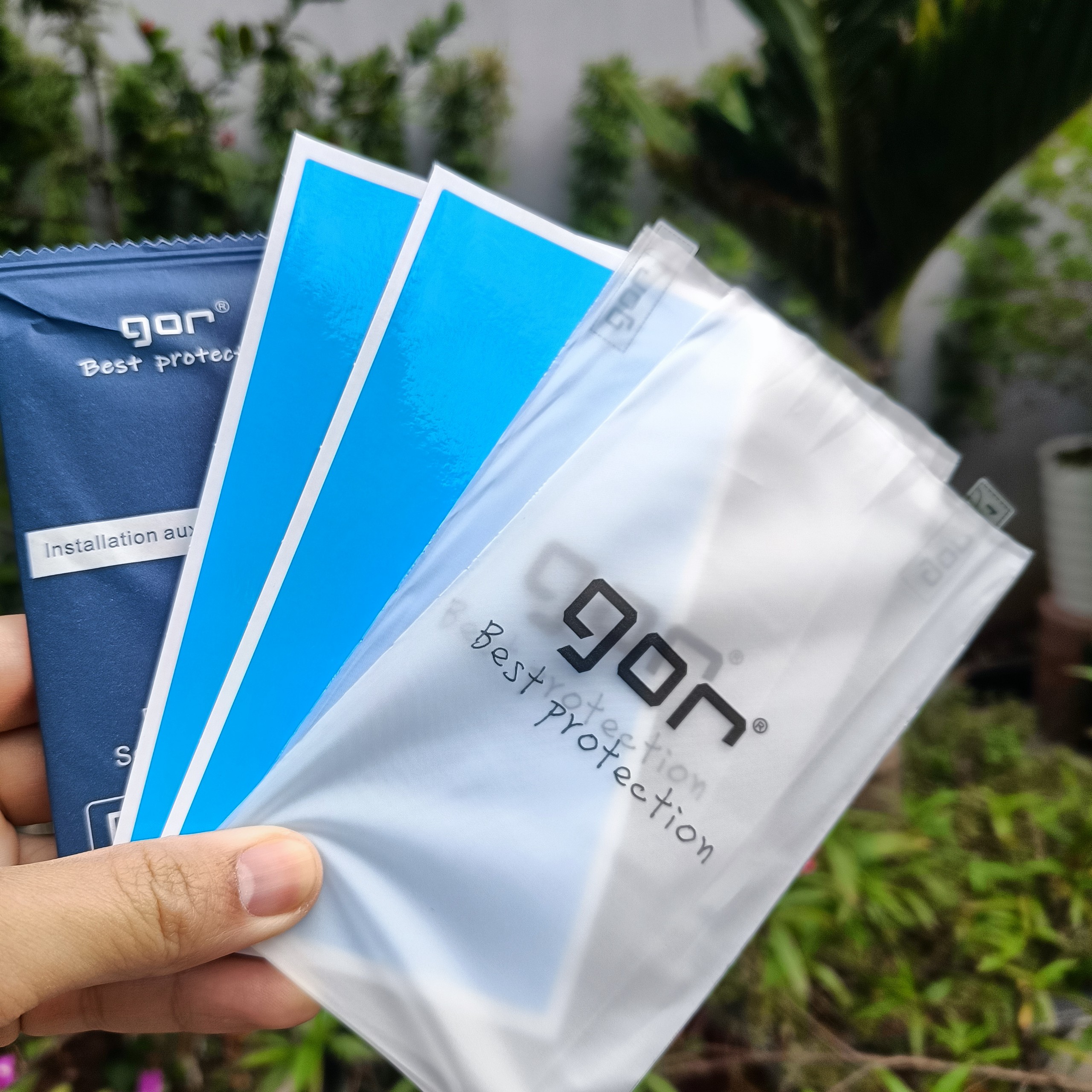 Bộ 2 Kính Cường Lực Gor cho Realme GT Neo 3/ Realme GT Neo 3T Trong Suốt, Không Viền Đen 9H Vát 2.5D - Hàng nhập khẩu