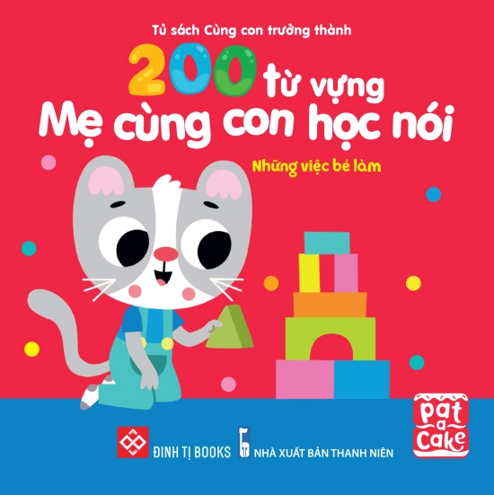 Sách 200 từ vựng mẹ cùng con học nói