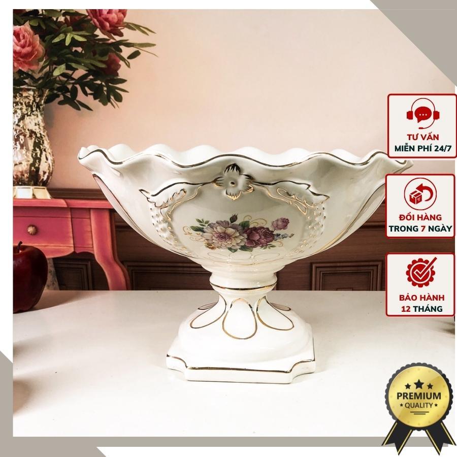 Đĩa quả Tân Cổ Điển Tối Giản Sang Trọng Cbsale-DQ16