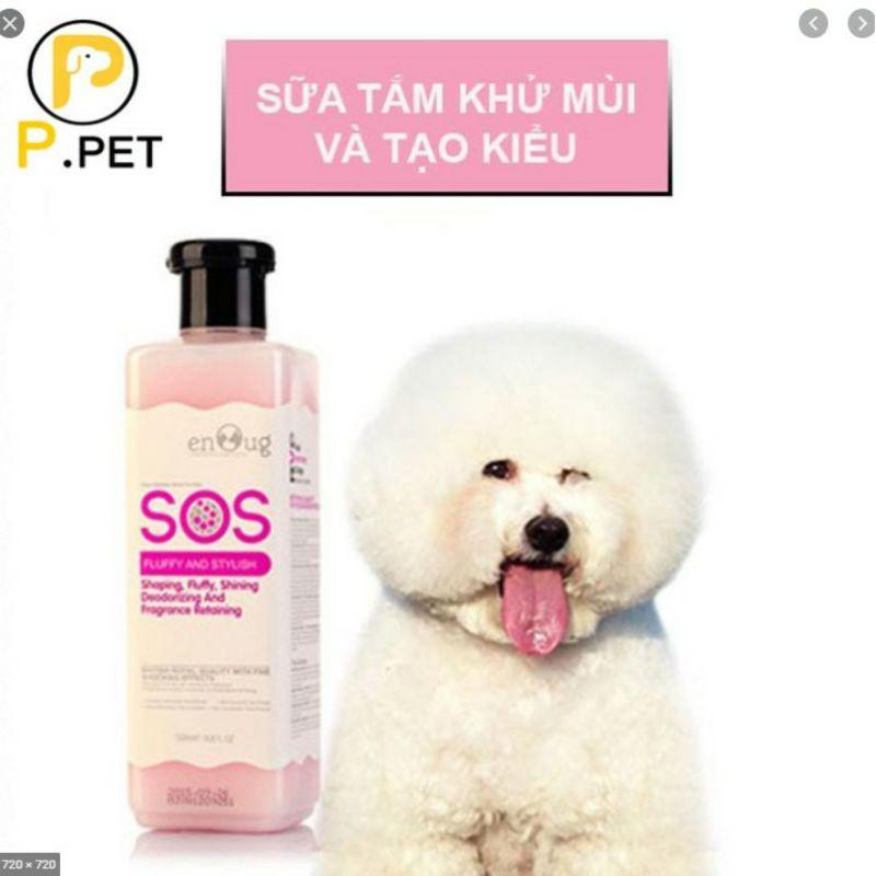 Sữa tắm sos cho chó mèo