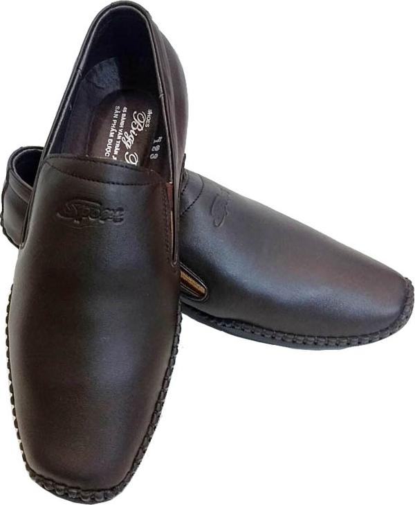 Giày Mọi Nam BIGGBEN Da Bò Thật GM43