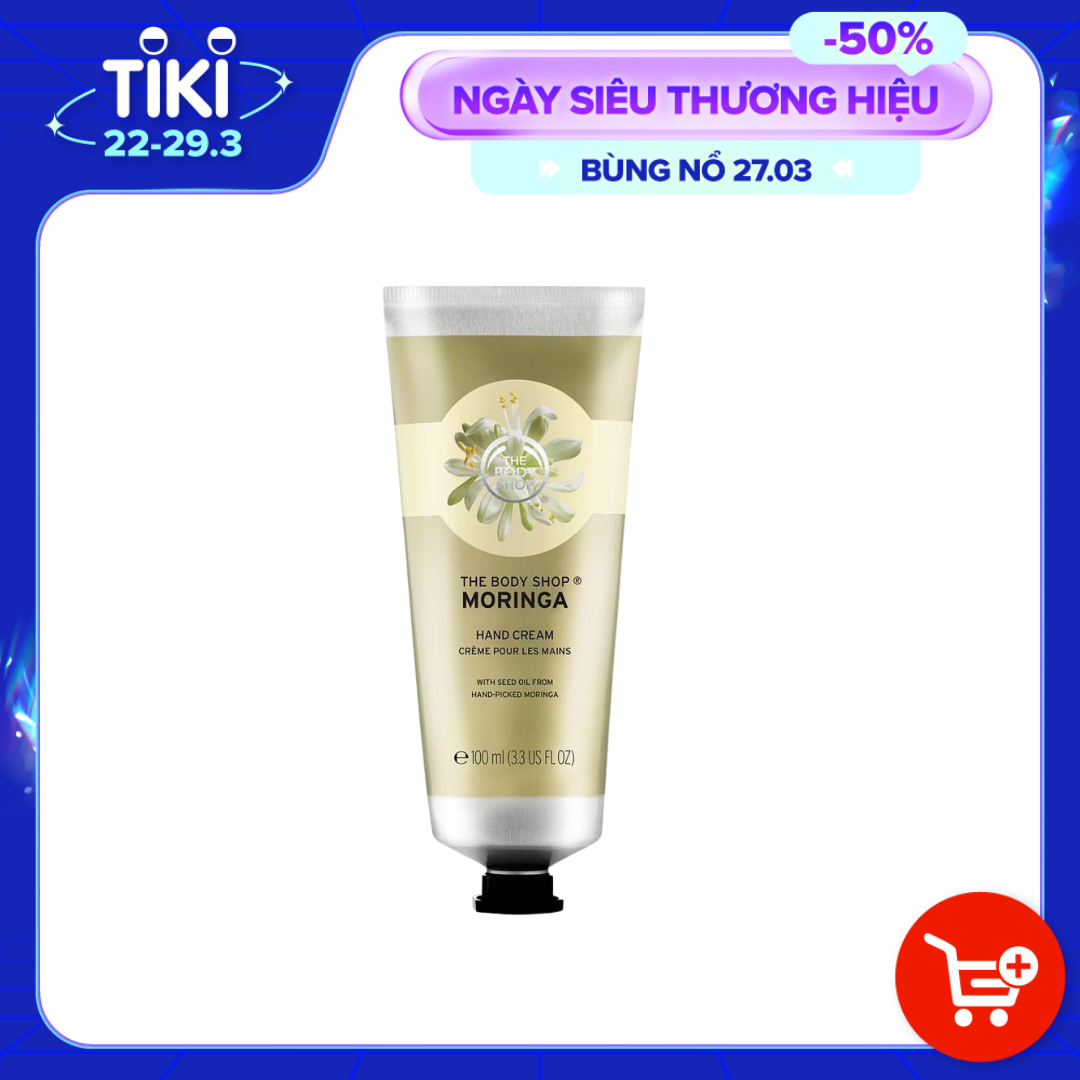 Kem Dưỡng Da Tay The Body Shop Moringa (100ml)