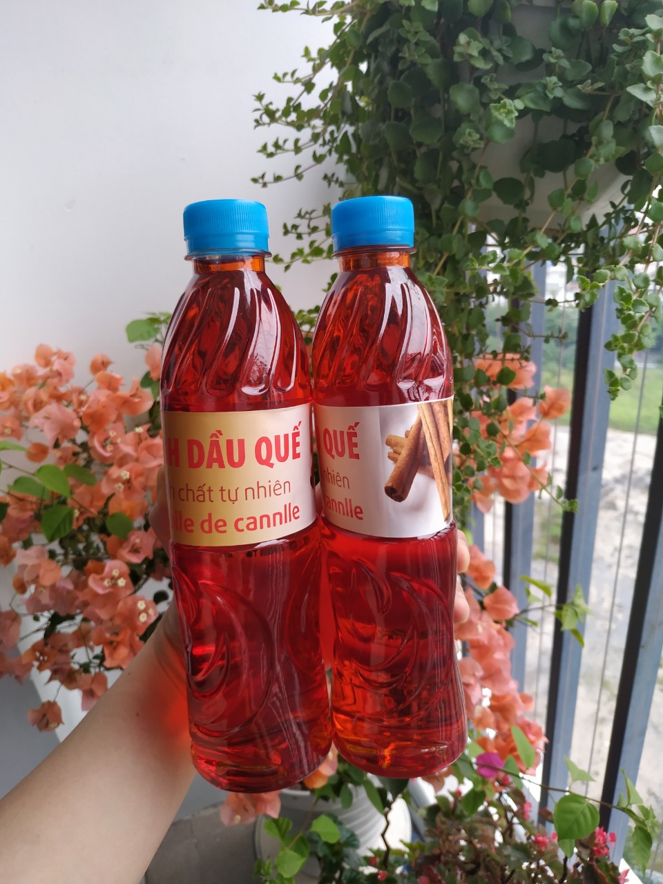 Tinh dầu quế lau nhà, chai 500ml