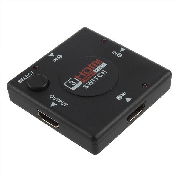SOAIY Bộ gộp HDMI 3 cổng vào 1 cổng ra - Hàng Nhập Khẩu